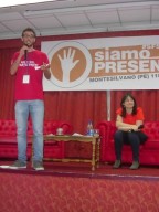 Gioele Anni e Adelaide Iacobelli, segretario e vice segretaria del Movimento studenti Ac